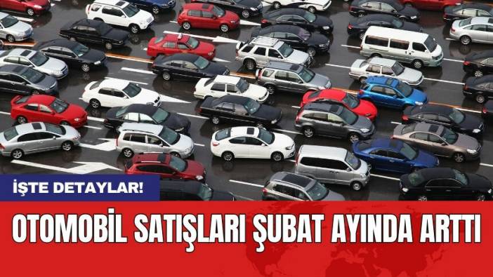 Otomobil satışları şubat ayında arttı