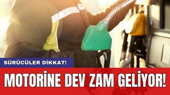 Motorine dev zam geliyor!