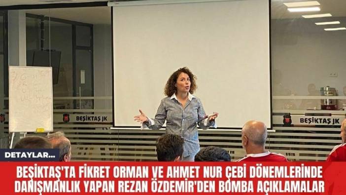 Ahmet Nur Çebi Dönemlerinde Danışmanlık Yapan Rezan Özdemir'den Bomba Açıklamalar