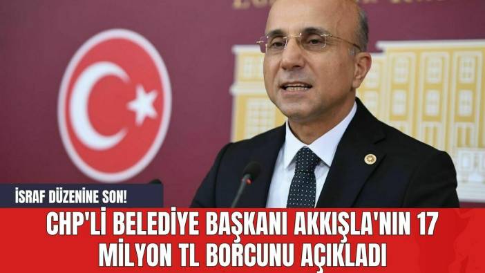 CHP'li Belediye Başkanı Akkışla'nın 17 Milyon TL Borcunu Açıkladı: İsraf Düzenine Son!