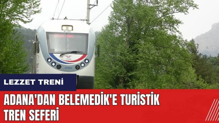 Adana'dan Belemedik'e turistik tren seferi: Lezzet Treni