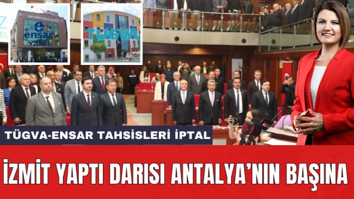 Darısı Antalya’nın başına