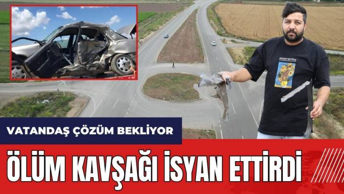 Hatay'da ölüm kavşağı vatandaşları isyan ettirdi!