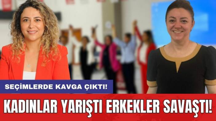 CHP Serik'te kadınların seçiminde erkekler yumruklaştı! Konu Ankara'ya iletildi!