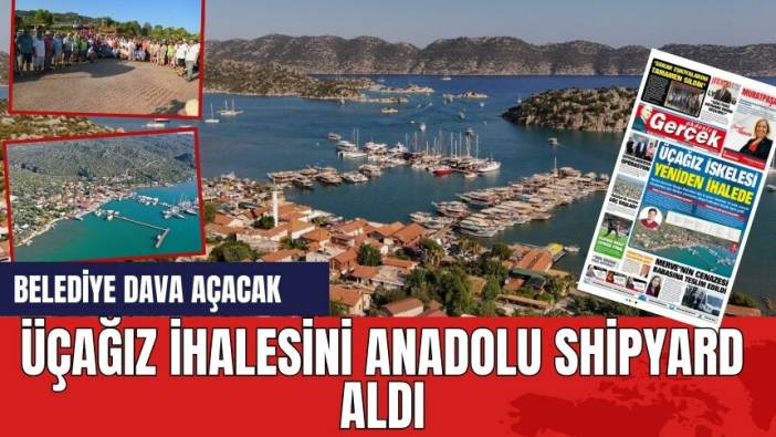 Üçağız İskelesi İhalesi Sonuçlandı! Demre Belediyesi Dava Açmaya Hazırlanıyor