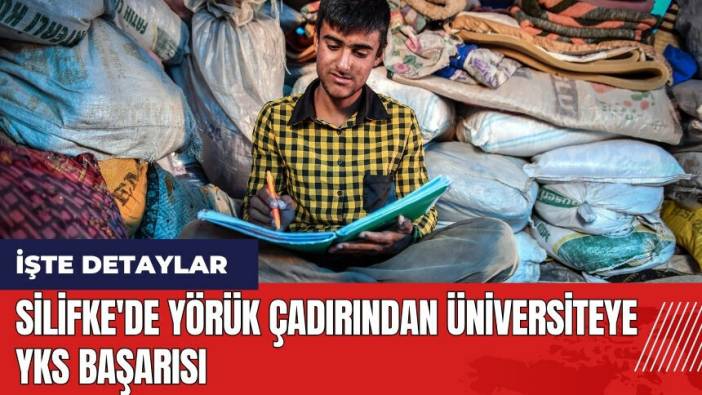 Silifke'de yörük çadırından üniversiteye