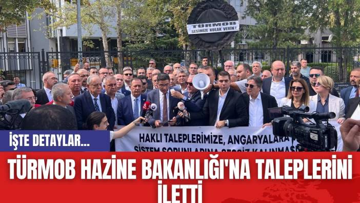 TÜRMOB Hazine Bakanlığı'na Taleplerini İletti