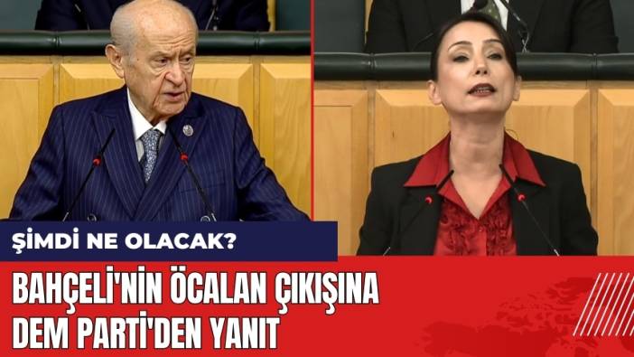 Bahçeli'nin Öcalan Çıkışına DEM Parti'den Yanıt