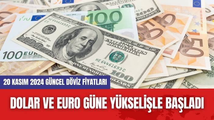 Dolar Ve Euro Güne Yükselişle Başladı