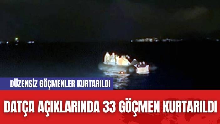 Yunan Sahil Güvenlik Botu Datça'da Göçmenleri Ölüme Terk Etti