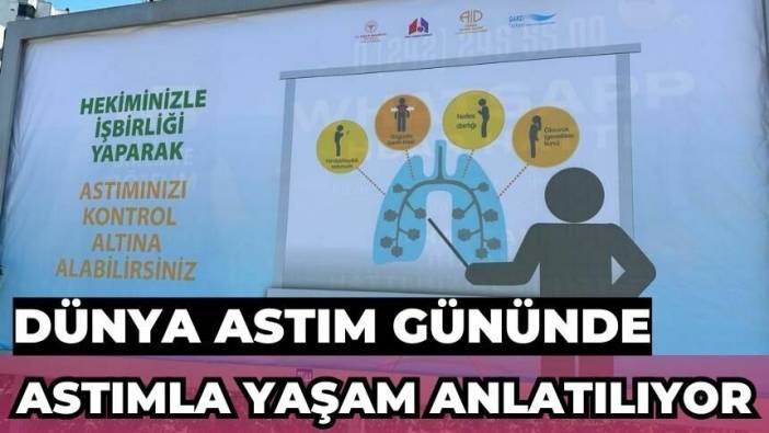 Astımla yaşam anlatılıyor