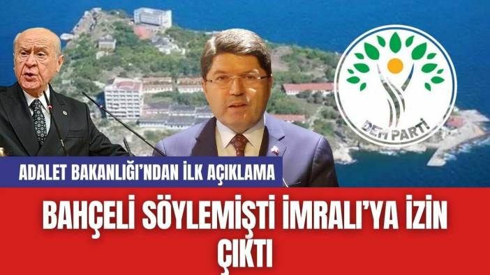 Bahçeli Söylemişti İmralı’ya İzin Çıktı