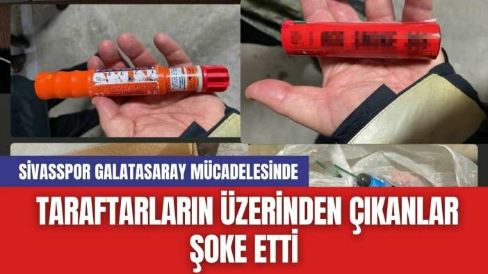 Sivasspor Galatasaray Mücadelesinde Taraftarların Üzerinden Çıkanlar Şoke Etti