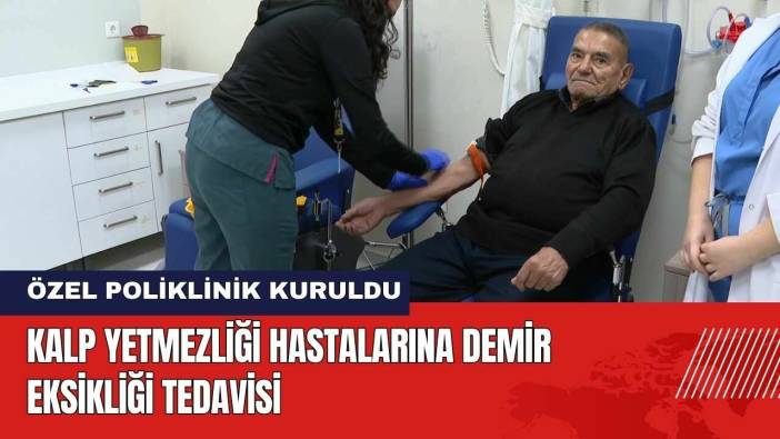 Kalp Yetmezliği Hastalarına Demir Eksikliği Tedavisi