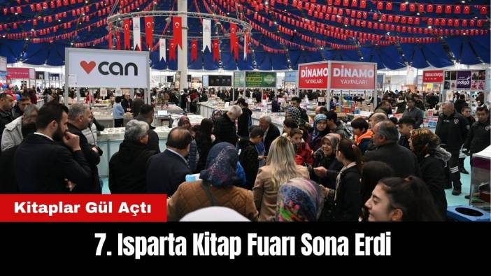 7. Isparta Kitap Fuarı Sona Erdi