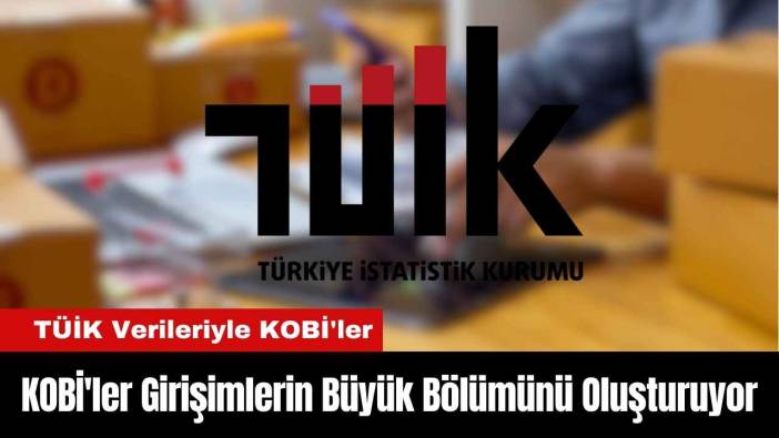 KOBİ'ler Türkiye'deki Girişimlerin Büyük Bölümünü Oluşturuyor
