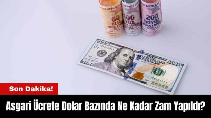 Asgari Ücrete Dolar Bazında Ne Kadar Zam Yapıldı?