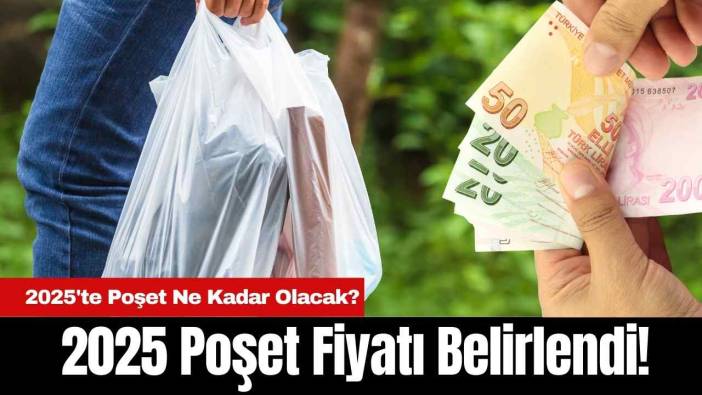 2025 Poşet Fiyatı Belirlendi! 2025'te Poşet Ne Kadar Olacak?