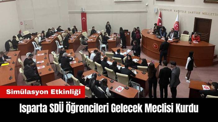 Isparta SDÜ Öğrencileri Gelecek Meclisi Kurdu
