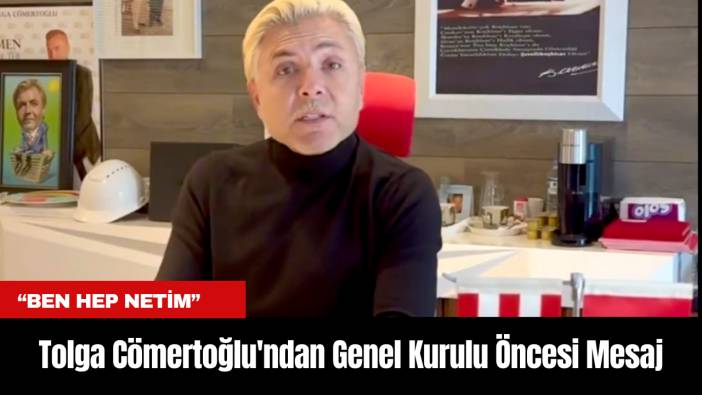 Tolga Cömertoğlu'ndan Antalyaspor Genel Kurulu Öncesi Açıklama