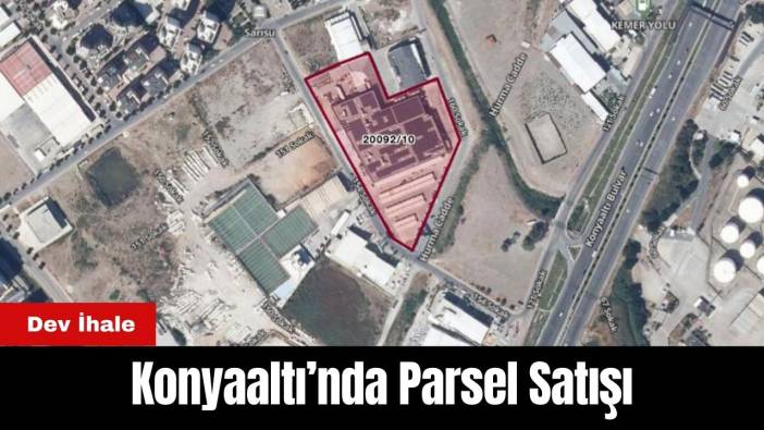 Konyaaltı'nda Metro Market'in Kullandığı Parsel Satışa Çıkacak