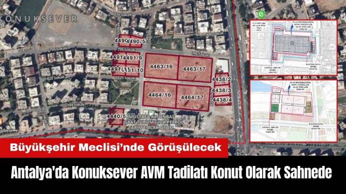Antalya'da Konuksever AVM Tadilatı Konut Olarak Sahnede