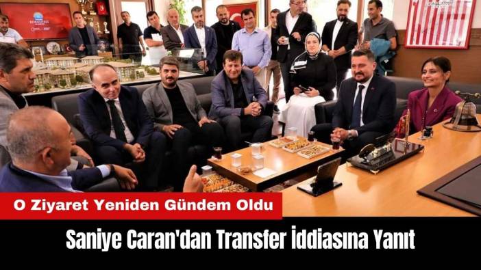 Korkuteli Belediye Başkanı Saniye Caran'dan Transfer İddiasına Yanıt