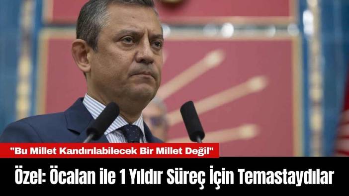 Özel: Öcalan ile 1 Yıldır Süreç İçin Temastaydılar