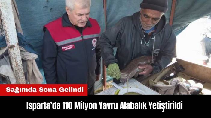 Isparta’da 110 Milyon Yavru Alabalık Yetiştirildi
