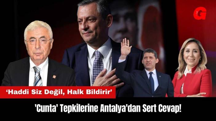'Cunta' Tepkilerine Antalya'dan Sert Cevap: Haddi Siz Değil Halk Bildirir