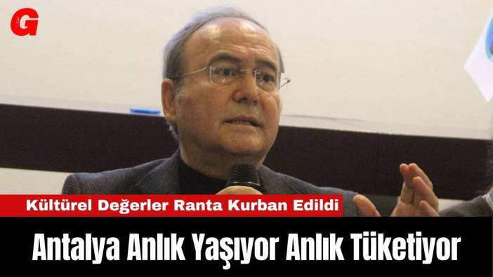 Antalya Anlık Yaşıyor Anlık Tüketiyor