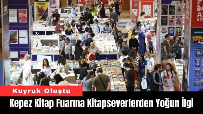 Kepez Kitap Fuarına Kitapseverlerden Yoğun İlgi!