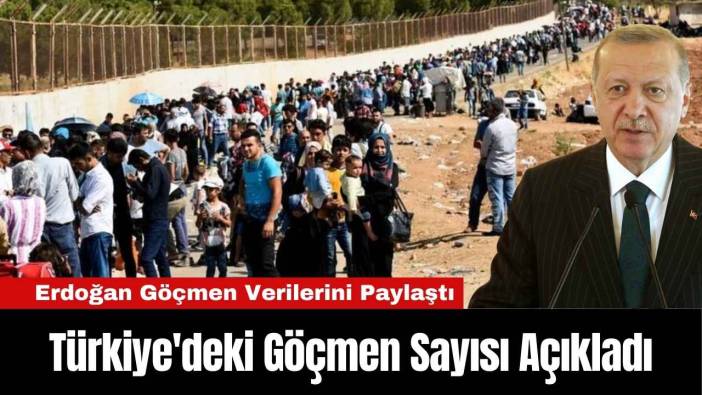 Türkiye'deki Göçmen Sayısı Açıkladı