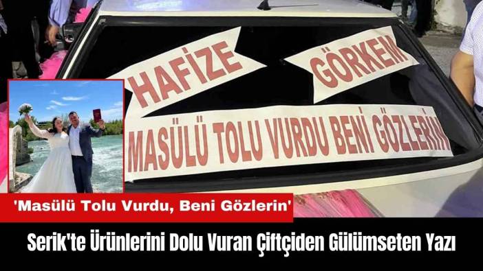 Serikli Çiftçi: Masülü Tolu Vurdu Beni Gözlerin