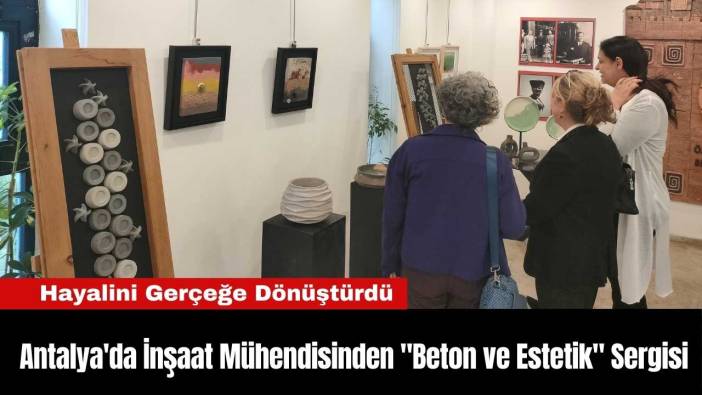 Antalya'da İnşaat Mühendisinden 