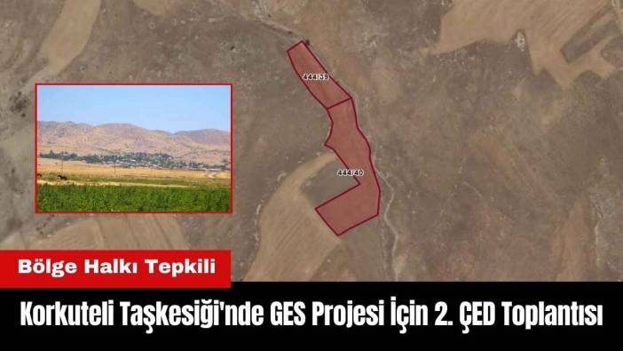 Korkuteli Taşkesiği'nde GES Projesi İçin 2. ÇED Toplantısı Yapılacak
