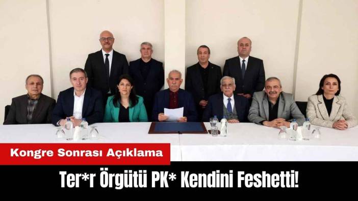 Ter*r Örgütü PK* Kendini Feshetti!