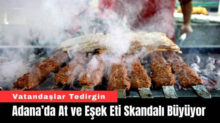 Adana’da At ve Eşek Eti Skandalı Büyüyor