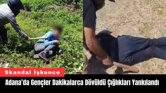 Adana’da Gençler Dakikalarca Dövüldü Çığlıkları Yankılandı