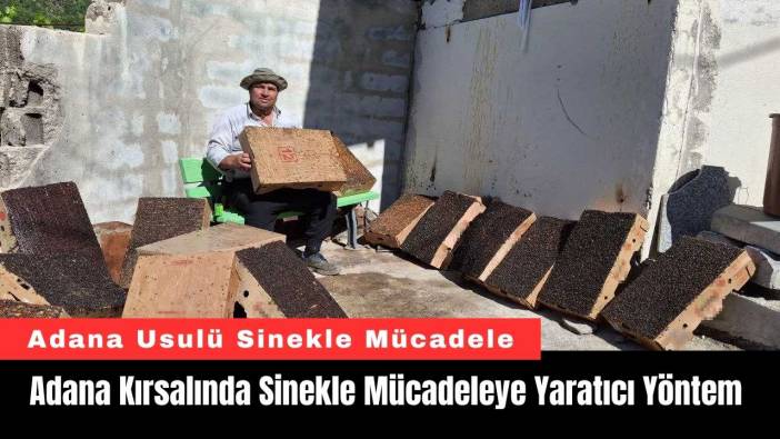 Adana Kırsalında Sinekle Mücadeleye Yaratıcı Yöntem