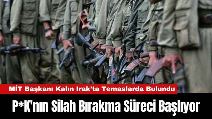 P*K'nın Silah Bırakma Süreci Başlıyor