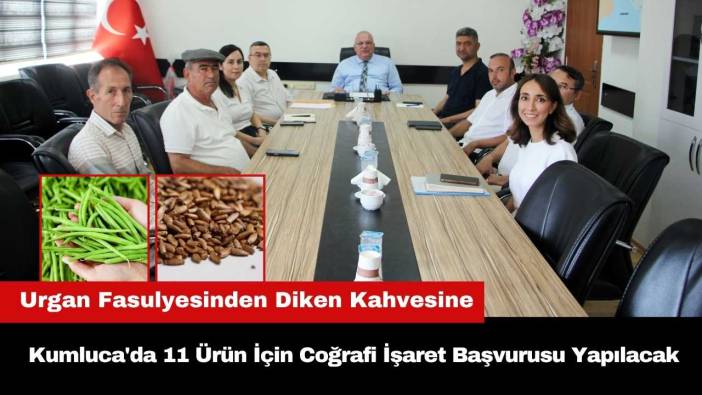 Antalya Kumluca'da 11 Ürün İçin Coğrafi İşaret Başvurusu Yapılacak