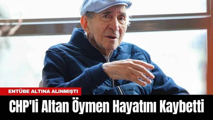 Öymen'in Vefatı Sonrası Taziye Mesajları Yağdı