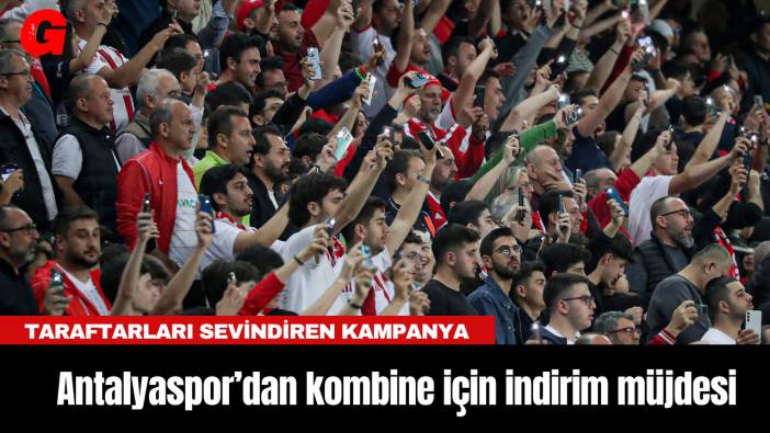 Antalyaspor’dan kombine için indirim müjdesi
