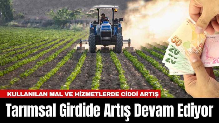 Tarımsal Girdide Artış Devam Ediyor