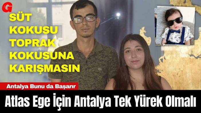 Atlas Ege İçin Antalya Tek Yürek Olmalı