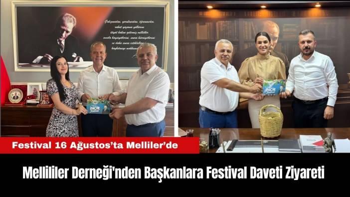 Mellililer Derneği'nden Başkanlara Festival Daveti Ziyareti