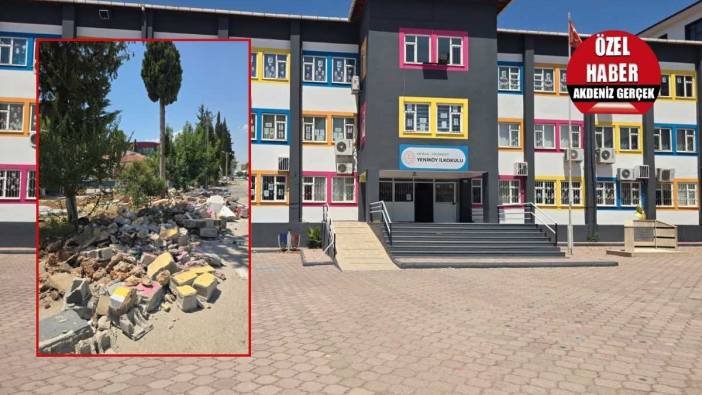 Döşemealtı Yeniköy’de Okul Duvarı Yol Çalışmasında Yıkıldı! Muhtardan Destek Çağrısı