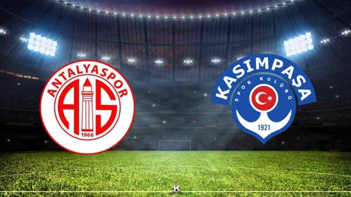 Antalyaspor – Kasımpaşa Maçı Kadrosu Belli Oldu! İşte İlk 11