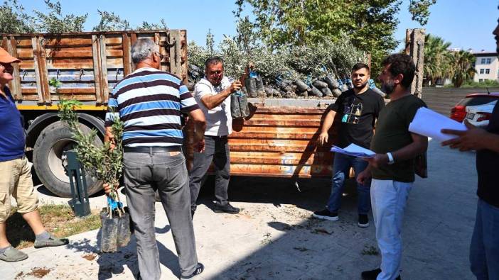 Serik’te 4 Bin 880 Zeytin Fidanı Üreticilerle Buluştu
